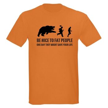 Be Nice to Fat People | T-Shirts στο Gadget Box