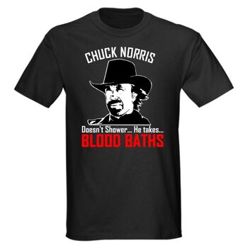 Chuck Norris: Blood Bath T-Shirt | T-Shirts στο Gadget Box