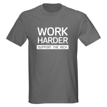 Work Harder T-Shirt | T-Shirts στο Gadget Box