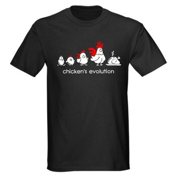 Chicken's Evolution | T-Shirts στο Gadget Box