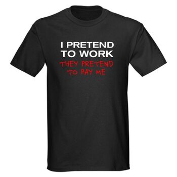 I pretend to work TShirt | T-Shirts & Hoodies στο Gadget Box