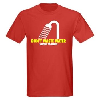 Don't waste water - Shower together | T-Shirts & Hoodies στο Gadget Box