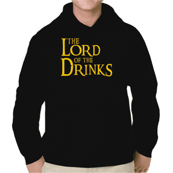 The Lord of the Drinks | Hoodies - Φούτερ με κουκούλα στο Gadget Box
