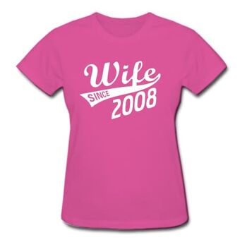 T-Shirt Wife Since - Για Συζύγους | T-Shirts στο Gadget Box