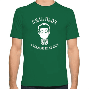 Real Dads change diapers | T-Shirts στο Gadget Box