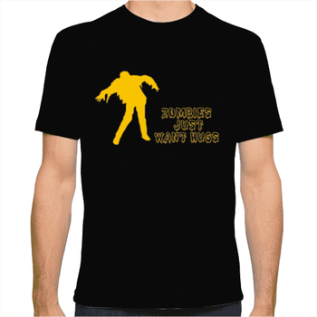 Zombies Just Want Hugs | T-Shirts στο Gadget Box