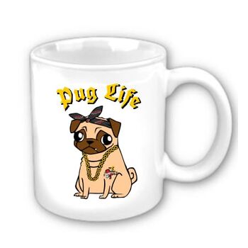 Κούπα Pug Life | Κούπες στο Gadget Box