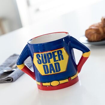 Κούπα 3D Super Dad για σούπερ μπαμπάδες | Κούπες στο Gadget Box