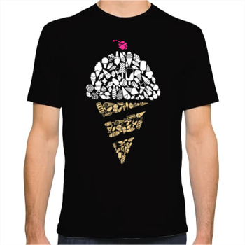 Ανδρικό T-Shirt Παγωτό | T-Shirts & Hoodies στο Gadget Box