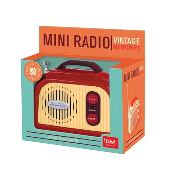 Μίνι Ρετρό Φορητό Ραδιόφωνο | Gadgets στο Gadget Box