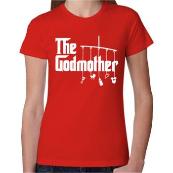 TShirt The Godmother για Νονές | T-Shirts στο Gadget Box