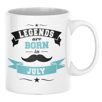 Κούπα Legends are born in July | Κούπες στο Gadget Box