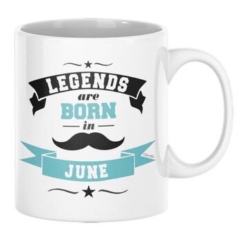 Κούπα Legends are born in June | Κούπες στο Gadget Box