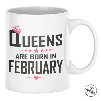 Κούπα Queens are born in February | Κούπες στο Gadget Box