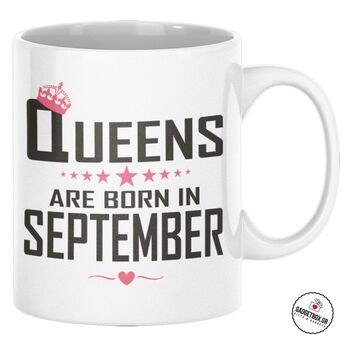 Κούπα Queens are born in September | Κούπες στο Gadget Box