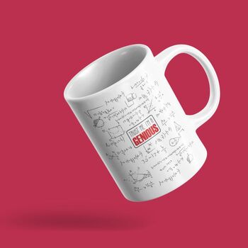 Κούπα Trust me I'm a Genius Μαθηματικών | Κούπες στο Gadget Box