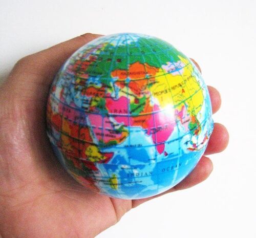 Μπαλάκι Αντιστρές Υδρόγειος | Gadgets στο Gadget Box