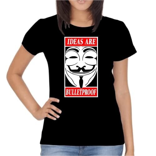 Ideas are Bulletproof | T-Shirts στο Gadget Box