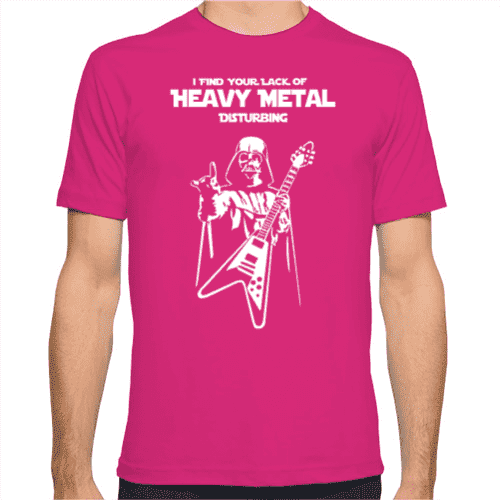 I find your lack of Heavy Metal disturbing! | T-Shirts στο Gadget Box