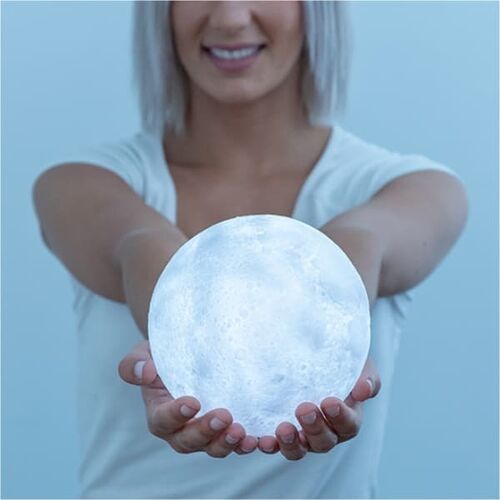 Φωτιστικό Φεγγάρι 3D Moon Lamp Επαναφορτιζόμενο | Gadgets στο Gadget Box