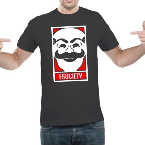 T-Shirt Mr Robot FSociety | T-Shirts στο Gadget Box