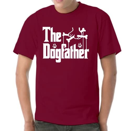 T-Shirt The Dogfather | T-Shirts στο Gadget Box