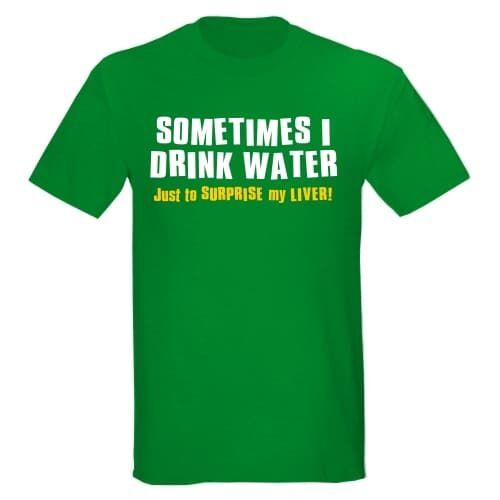 Sometimes I drink water | T-Shirts στο Gadget Box