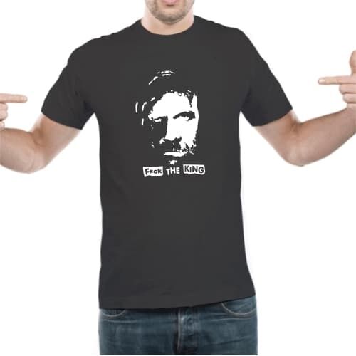The Hound F*ck the king! | T-Shirts στο Gadget Box