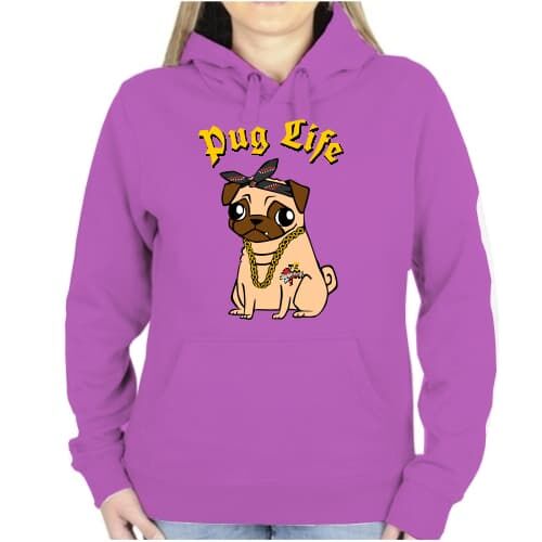 T-Shirt Pug Life | T-Shirts στο Gadget Box