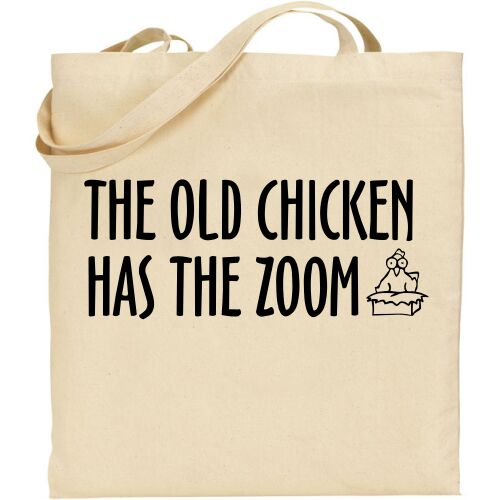 Τσάντα Η γριά κότα έχει το ζουμί | Αξεσουάρ  στο Gadget Box