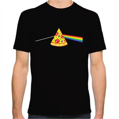 Ανδρικό TShirt The Dark Side of Pizza | T-Shirts στο Gadget Box