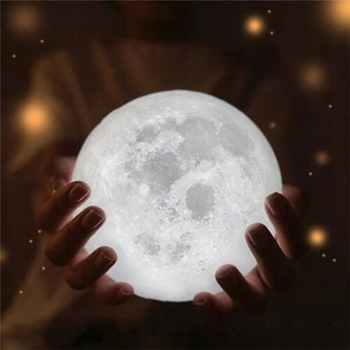 Φωτιστικό Φεγγάρι 3D Moon Lamp Επαναφορτιζόμενο | Gadgets στο Gadget Box