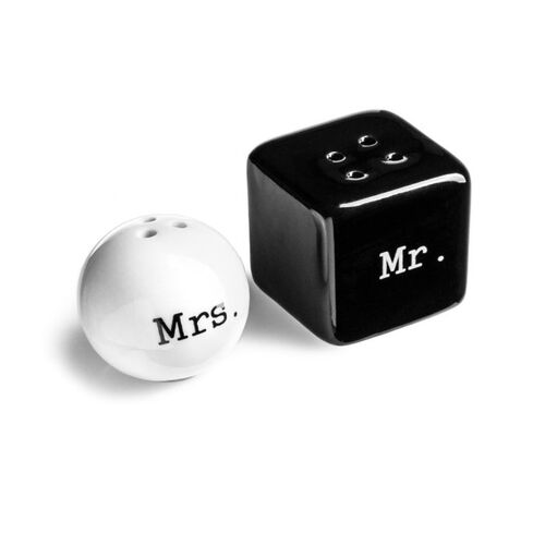 Αλατοπίπερο Mr and Mrs | Είδη Σπιτιού στο Gadget Box