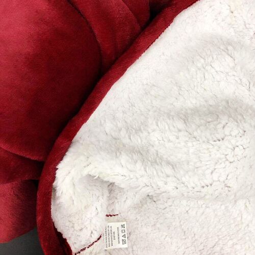Κουβέρτα Φούτερ με κουκούλα Κόκκινη | Αξεσουάρ  στο Gadget Box