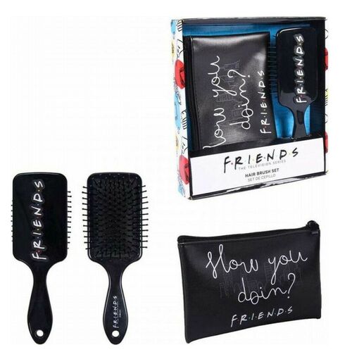 Βούρτσα σετ με νεσεσέρ Friends | Αξεσουάρ στο Gadget Box Βούρτσα σετ με νεσεσέρ Friends | Αξεσουάρ στο Gadget Box
