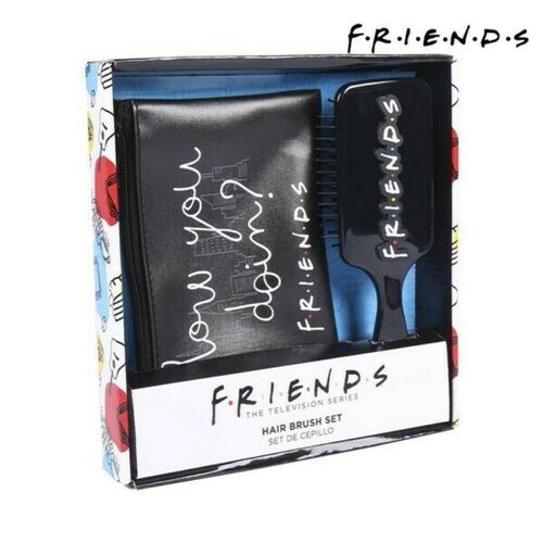 Βούρτσα σετ με νεσεσέρ Friends | Αξεσουάρ στο Gadget Box Βούρτσα σετ με νεσεσέρ Friends | Αξεσουάρ στο Gadget Box