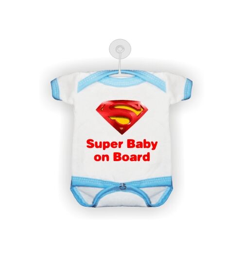 Μίνι Φορμάκι Super Baby on Board | Αστεία Δώρα στο Gadget Box