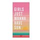 Πετσέτα Θαλάσσης Girls just wanna have fun | Αξεσουάρ  στο Gadget Box